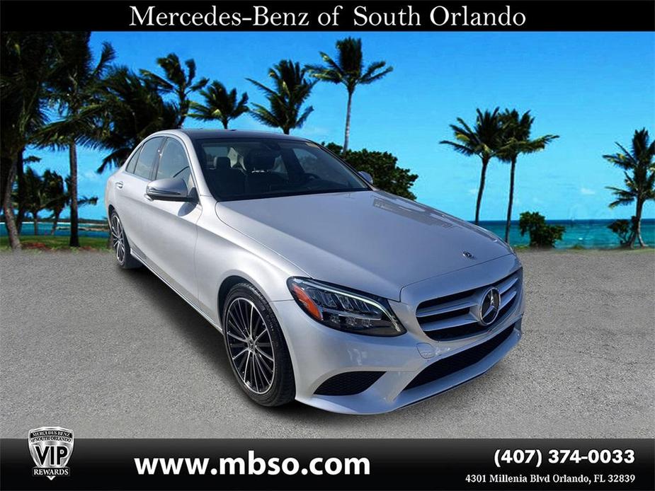 used 2021 Mercedes-Benz C-Class car, priced at $29,007