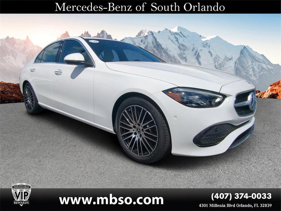 used 2024 Mercedes-Benz C-Class car, priced at $51,178