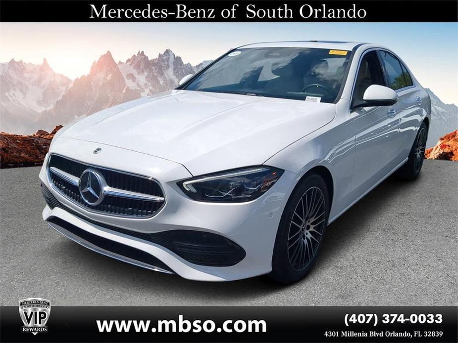 used 2024 Mercedes-Benz C-Class car, priced at $51,178