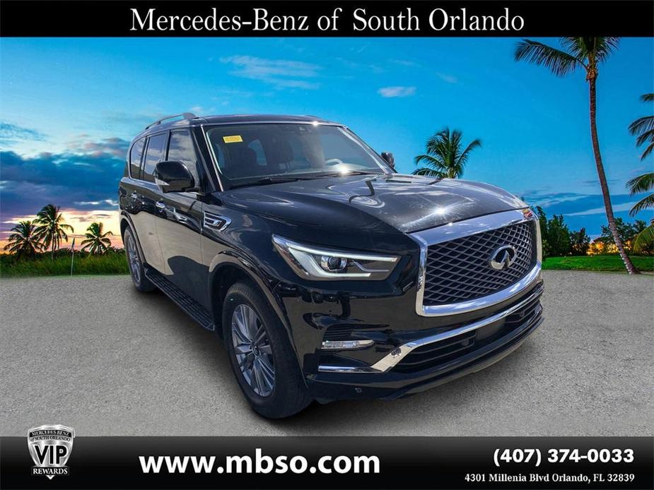 used 2021 INFINITI QX80 car, priced at $30,899