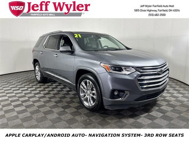 used 2021 Chevrolet Traverse car, priced at $29,944