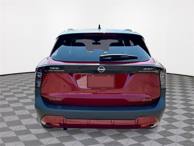 new 2025 Nissan Kicks car, priced at $26,173