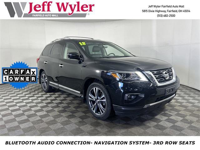 used 2018 Nissan Pathfinder car, priced at $17,660