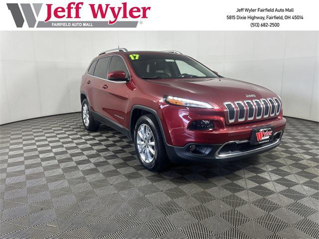 used 2017 Jeep Cherokee car, priced at $15,880