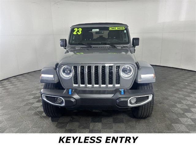 used 2023 Jeep Wrangler 4xe car, priced at $33,655