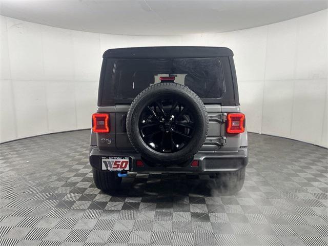 used 2023 Jeep Wrangler 4xe car, priced at $33,655