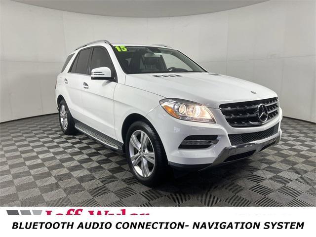 used 2015 Mercedes-Benz M-Class car, priced at $13,797