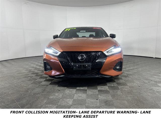 used 2021 Nissan Maxima car, priced at $27,871