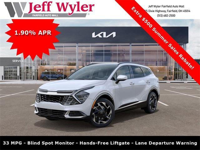 new 2025 Kia Sportage car, priced at $34,718