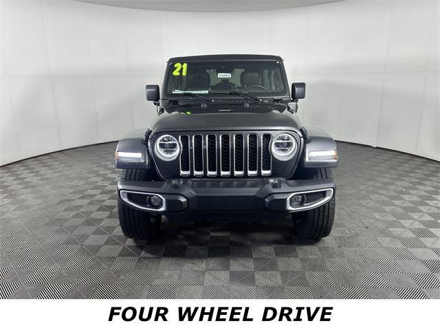 used 2021 Jeep Wrangler Unlimited 4xe car, priced at $32,395