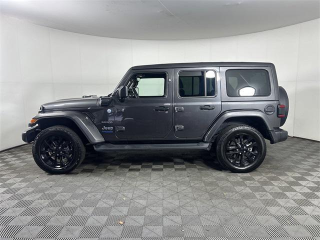 used 2021 Jeep Wrangler Unlimited 4xe car, priced at $32,395