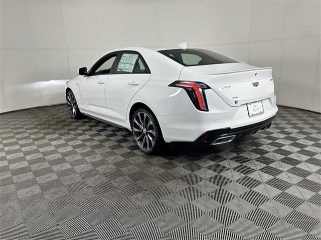 new 2025 Cadillac CT4 car, priced at $54,164