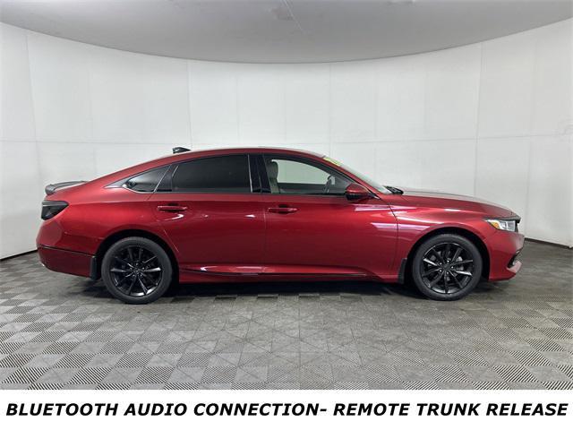 used 2021 Honda Accord car, priced at $22,838