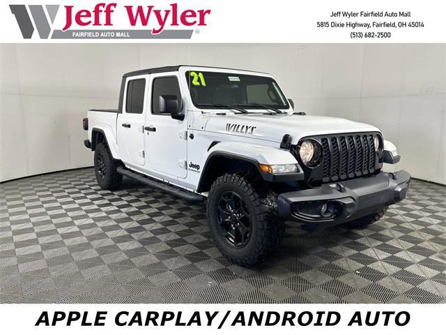 used 2021 Jeep Gladiator car, priced at $28,548