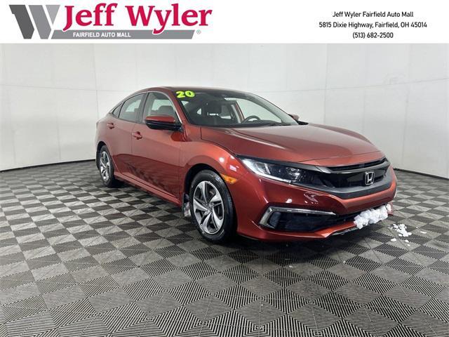 used 2020 Honda Civic car, priced at $15,623