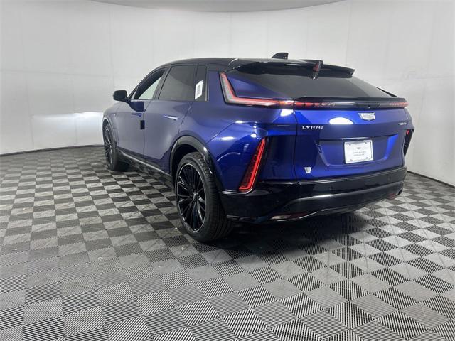 new 2025 Cadillac LYRIQ car, priced at $77,289