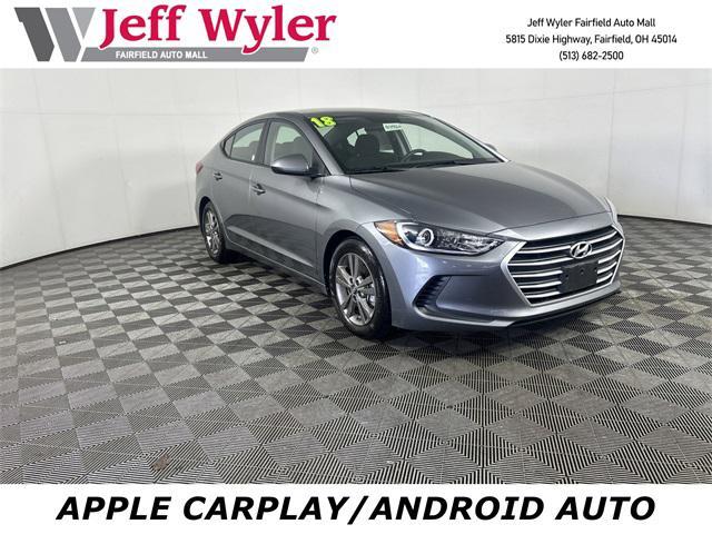 used 2018 Hyundai Elantra car, priced at $15,629