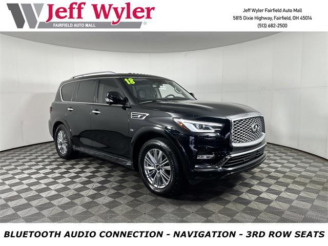 used 2018 INFINITI QX80 car, priced at $20,825