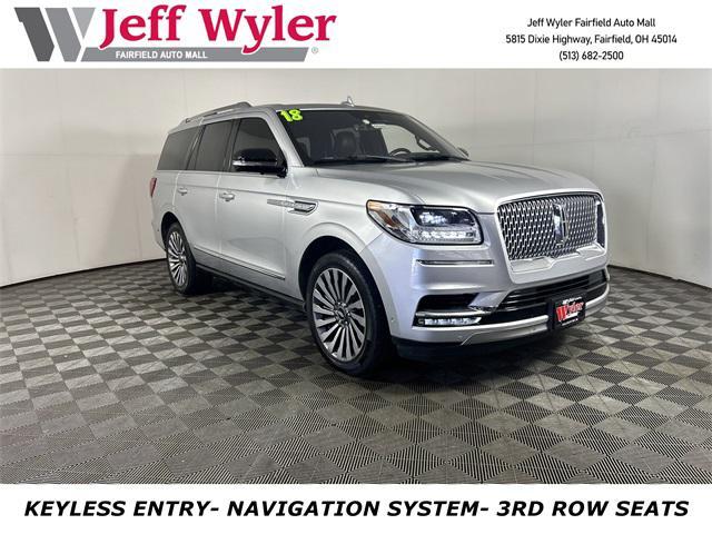 used 2018 Lincoln Navigator car, priced at $28,357