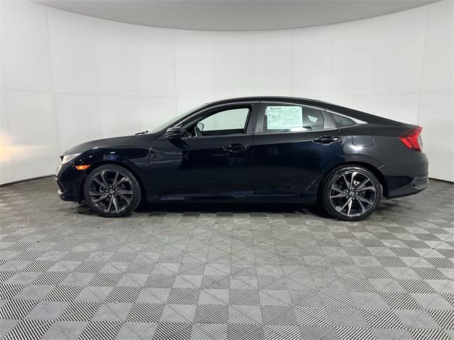 used 2021 Honda Civic car, priced at $17,634