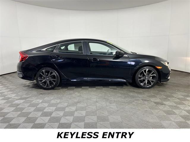 used 2021 Honda Civic car, priced at $17,634