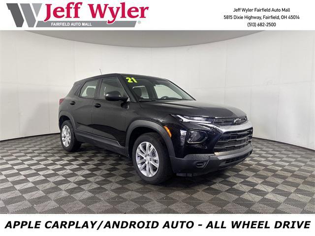 used 2021 Chevrolet TrailBlazer car, priced at $18,784