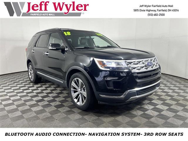 used 2018 Ford Explorer car, priced at $12,645