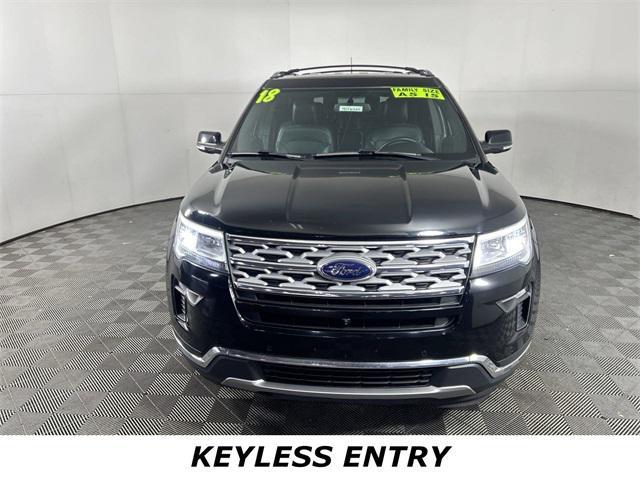 used 2018 Ford Explorer car, priced at $12,645