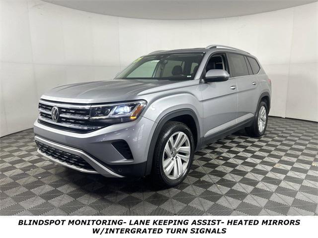 used 2021 Volkswagen Atlas car, priced at $21,395