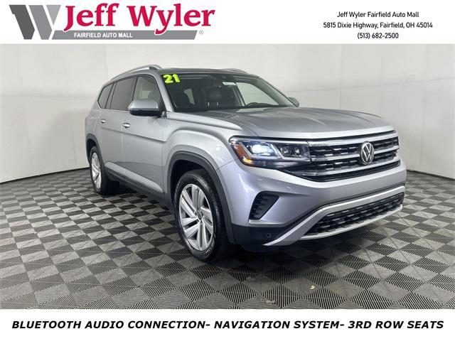 used 2021 Volkswagen Atlas car, priced at $21,395