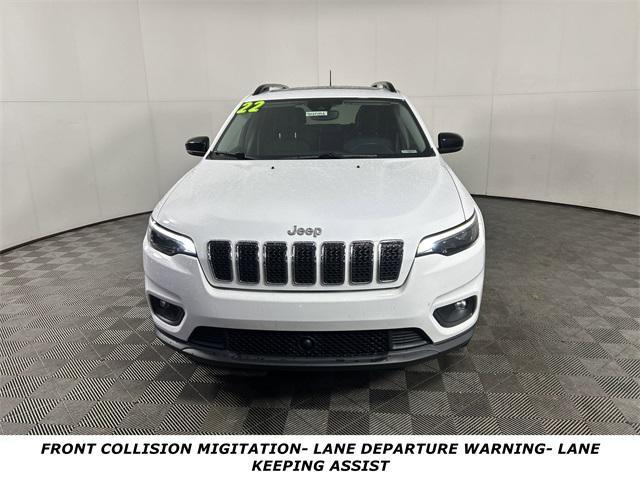 used 2022 Jeep Cherokee car, priced at $23,424