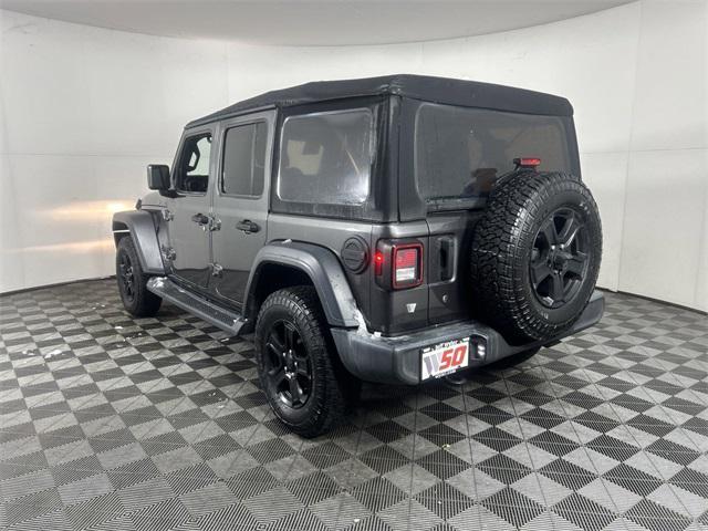 used 2019 Jeep Wrangler Unlimited car, priced at $20,537