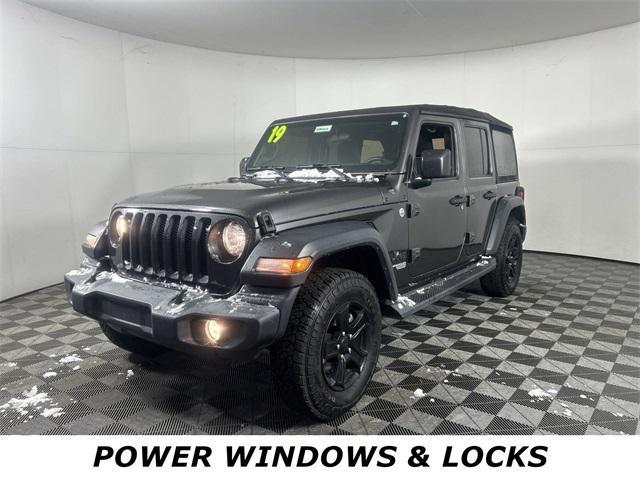 used 2019 Jeep Wrangler Unlimited car, priced at $20,537