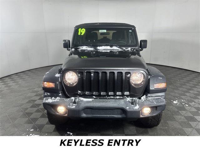 used 2019 Jeep Wrangler Unlimited car, priced at $20,537