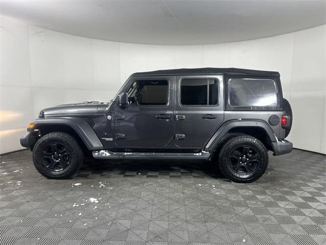 used 2019 Jeep Wrangler Unlimited car, priced at $20,537