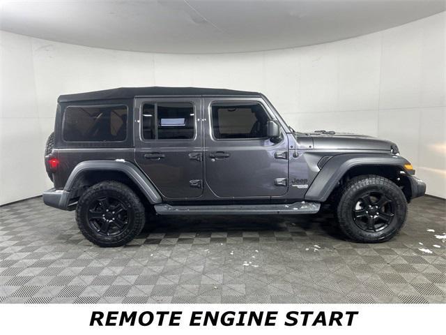 used 2019 Jeep Wrangler Unlimited car, priced at $20,537