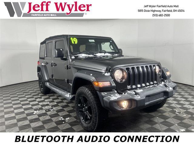 used 2019 Jeep Wrangler Unlimited car, priced at $20,537