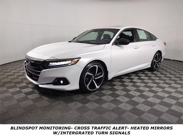 used 2021 Honda Accord car, priced at $28,340