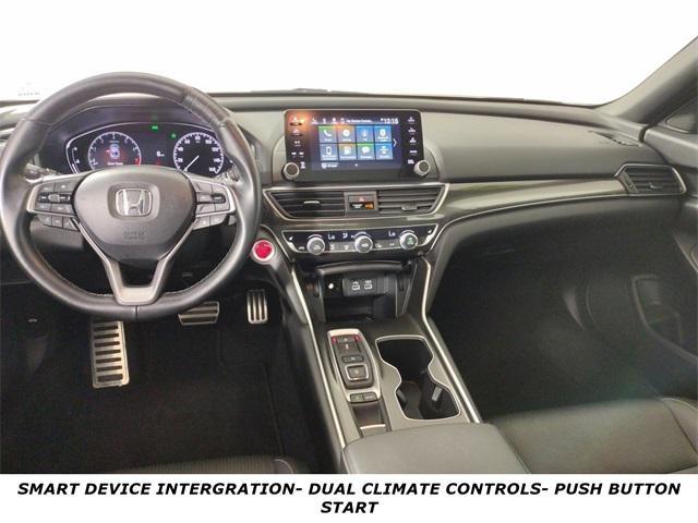 used 2021 Honda Accord car, priced at $28,340