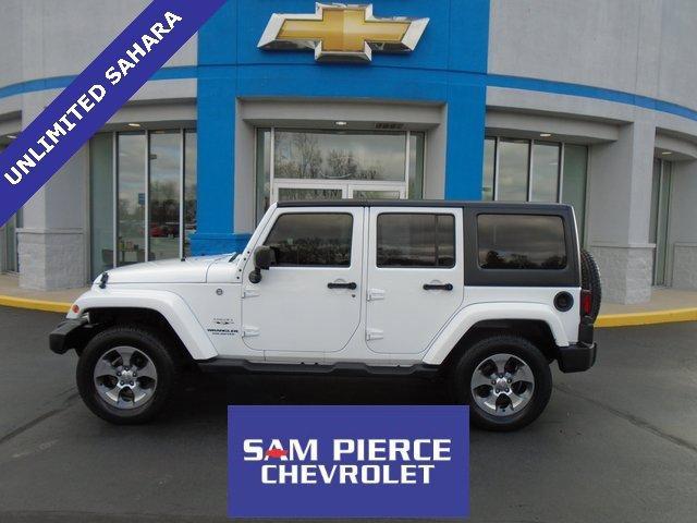 used 2016 Jeep Wrangler Unlimited car, priced at $22,375