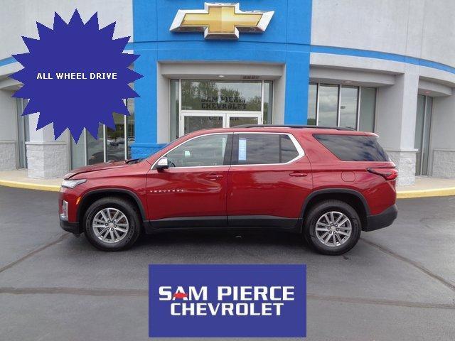 used 2022 Chevrolet Traverse car, priced at $31,193