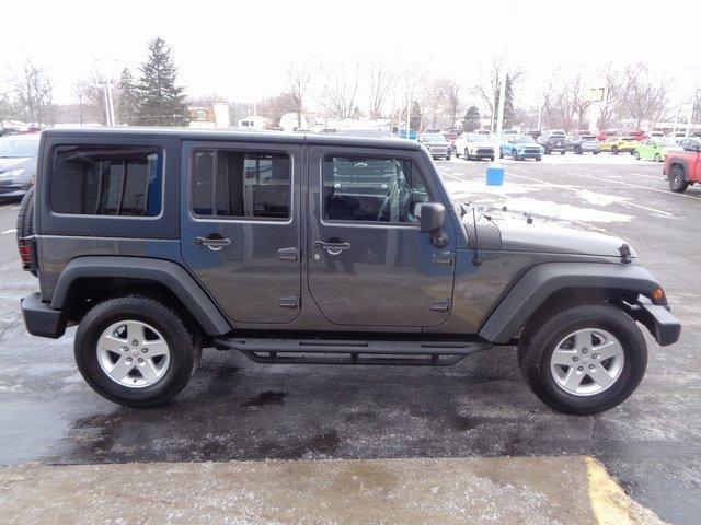 used 2017 Jeep Wrangler Unlimited car, priced at $22,995