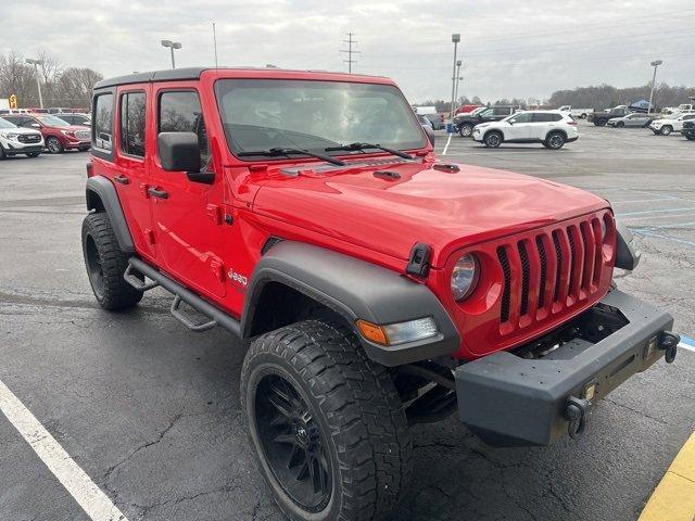 used 2021 Jeep Wrangler Unlimited car, priced at $31,695