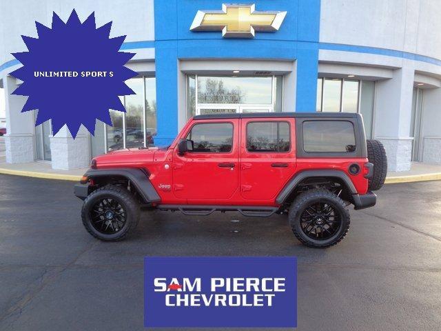 used 2021 Jeep Wrangler Unlimited car, priced at $31,695