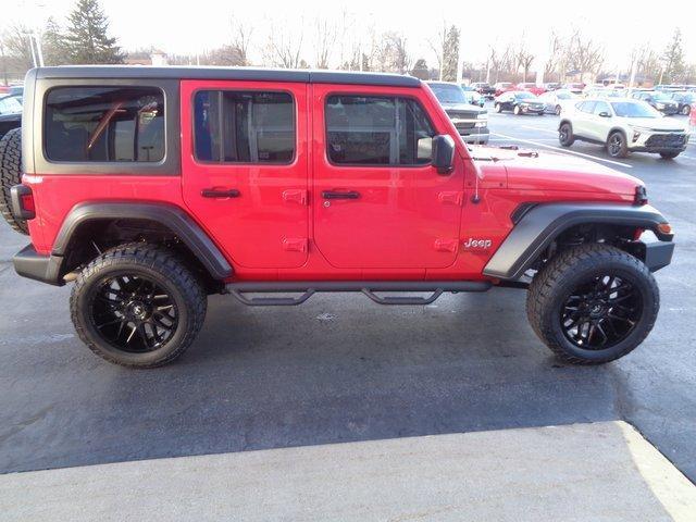 used 2021 Jeep Wrangler Unlimited car, priced at $31,695