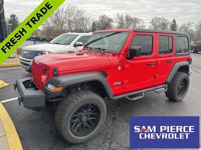 used 2021 Jeep Wrangler Unlimited car, priced at $31,695