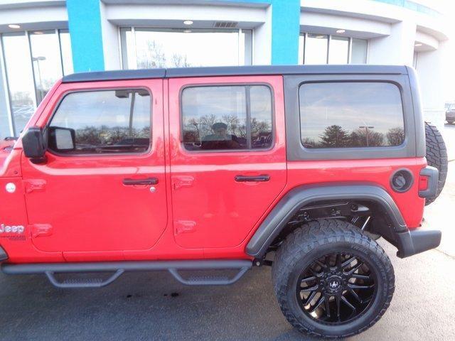 used 2021 Jeep Wrangler Unlimited car, priced at $31,695