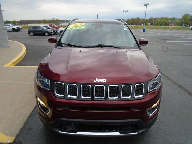 used 2021 Jeep Compass car, priced at $21,983