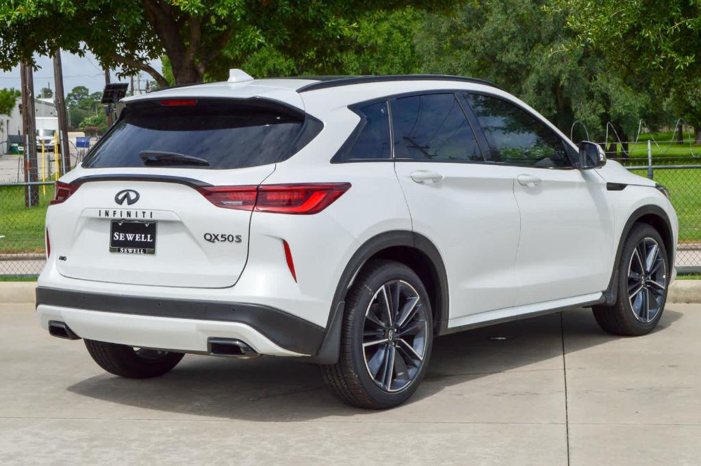 new 2025 INFINITI QX50 car, priced at $54,835