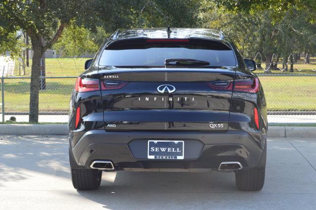 used 2022 INFINITI QX55 car, priced at $33,999